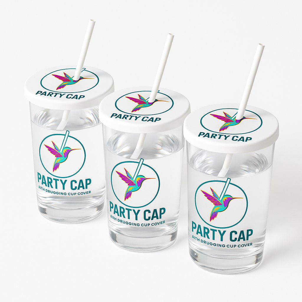 Party Cap Festival Sticker ganz nach deinem Geschmack – Ø 8 cm